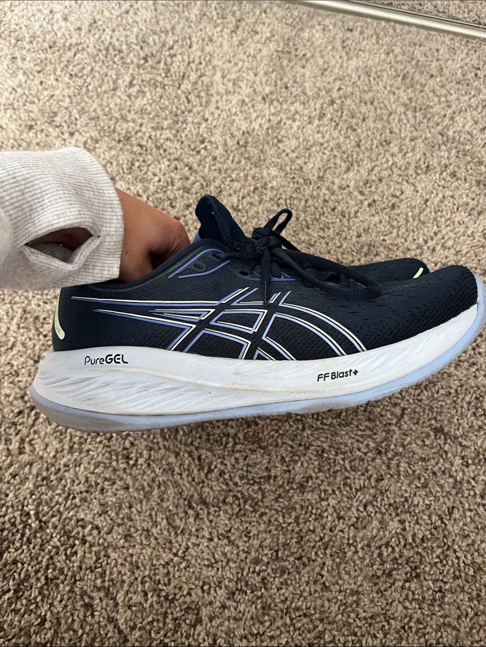 ASICS Women’s Navy/Blue PureGEL FF Blast Running Shoe